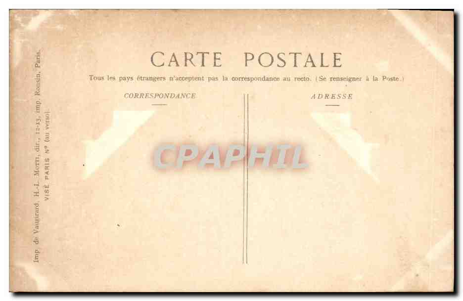 CPA Militaria Gerbeviller Apres le bombardement — Rückseite