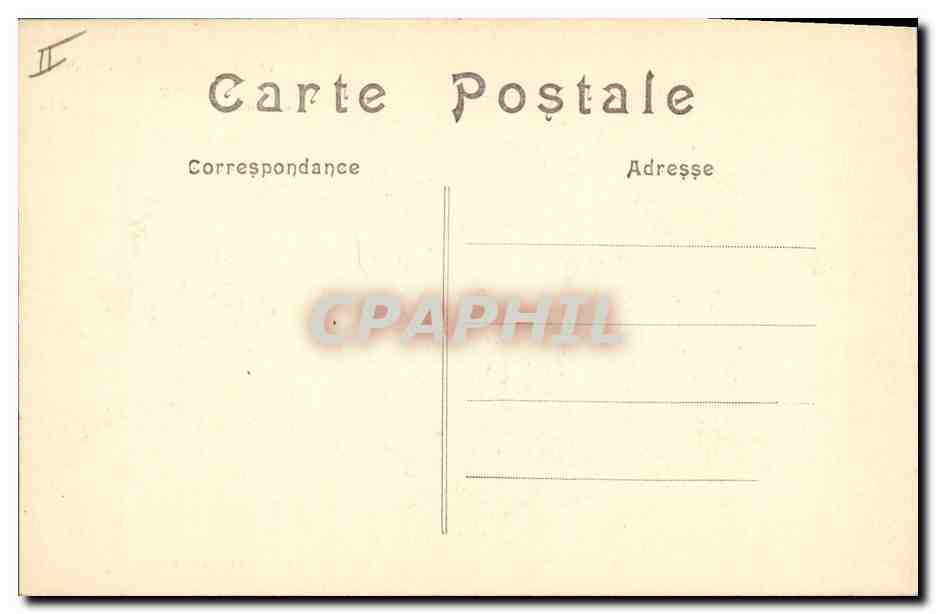 Senlis — Rue de la République nach dem Krieg 1914 — LL. — Rückseite