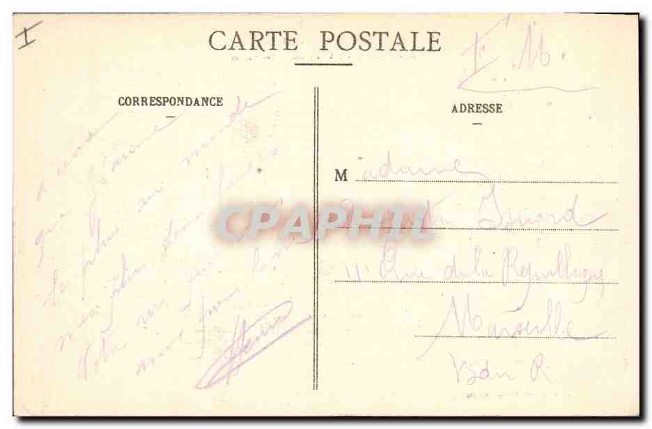 Gerbéviller-la-Martyre — Its Ruins — Lunéville-Photo, P. R., 18, Pl. de l'Église — Back
