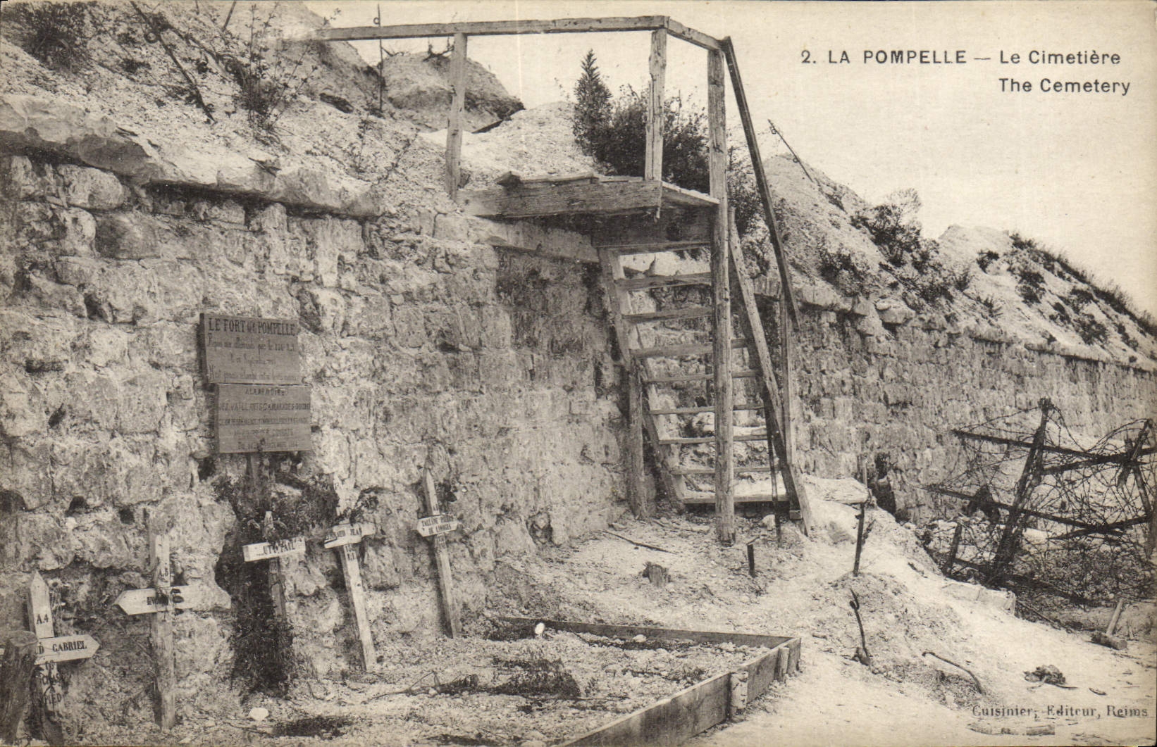 La Pompeelle — Le Cimetière — Cuisinier, Éditeur, Reims