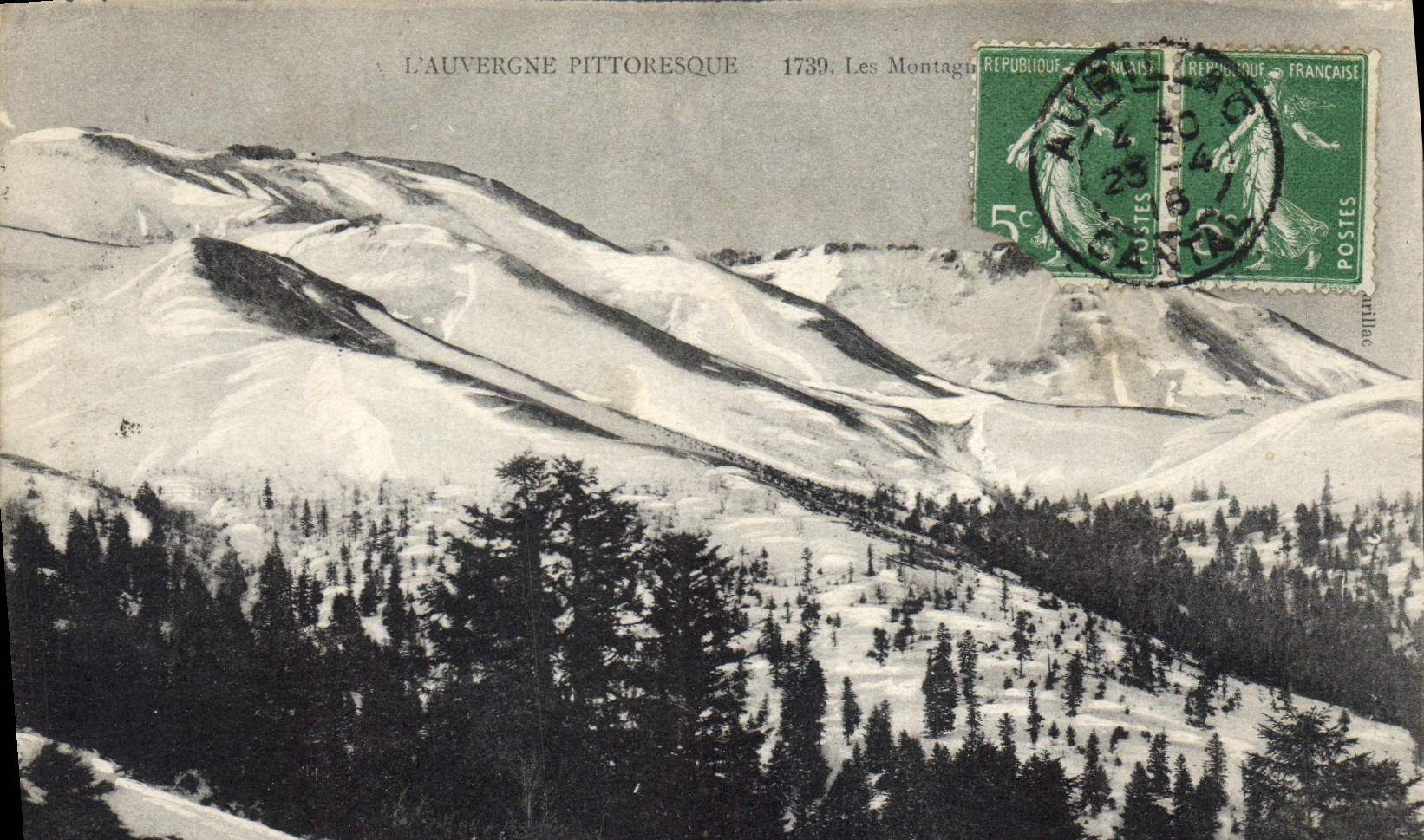 CPA Auvergne Les montagnes