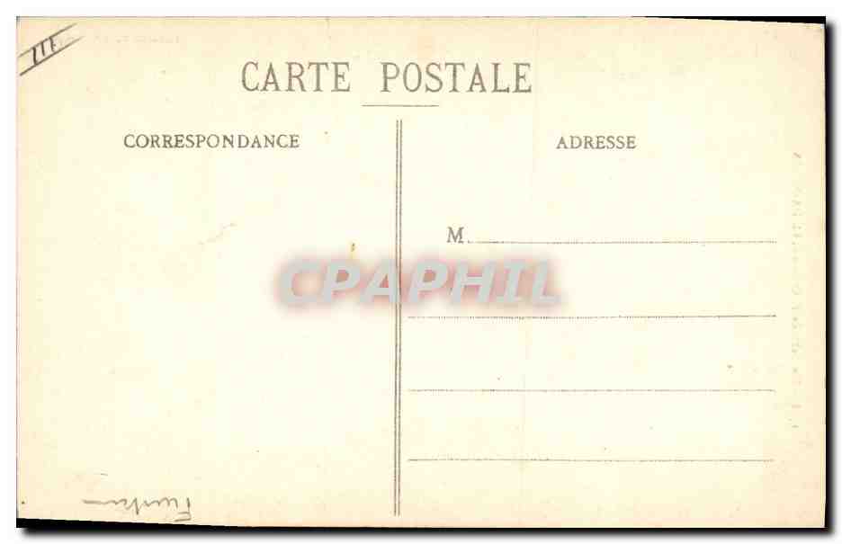 CPA Folklore Un bebe de Plougastel Daoulas — Verso