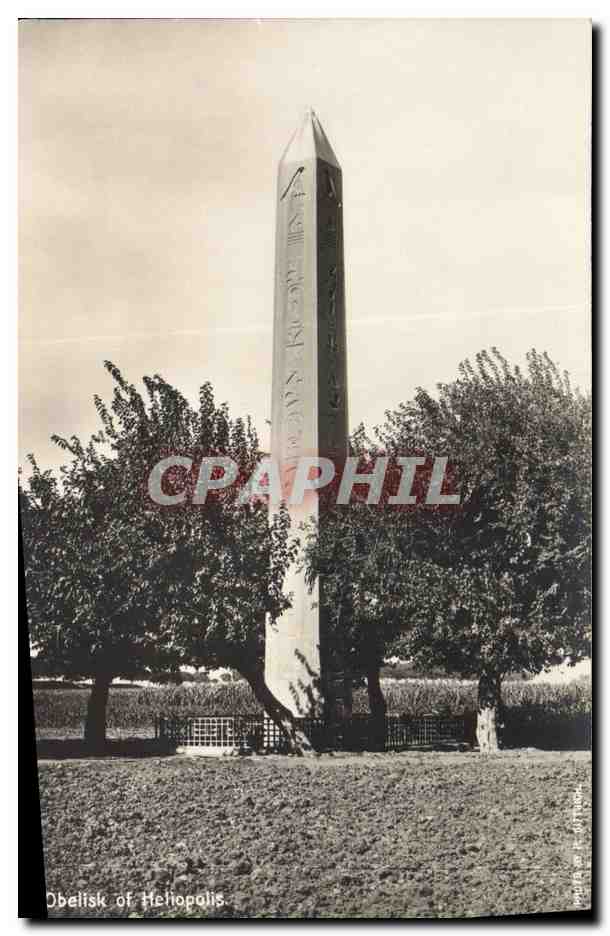 Obélisque d'Héliopolis — Égypte — CPAPHIL