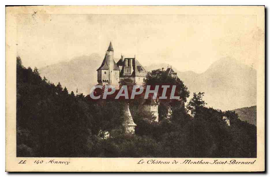 CPA Chateau de Menthon Saint Bernard Annecy
