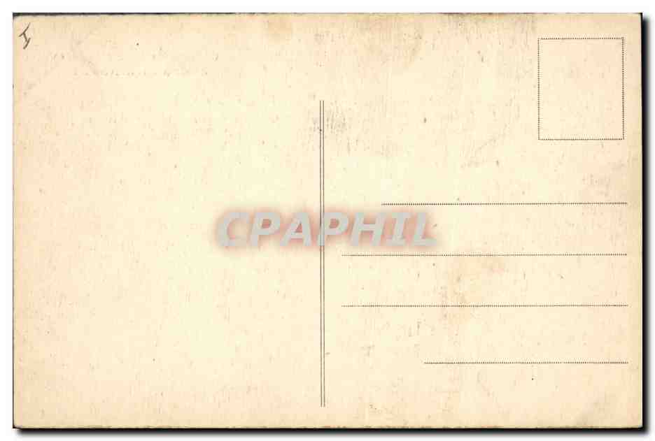 CPA Chateau de Rheinstein — Verso