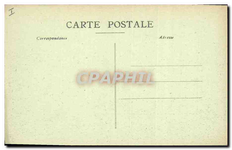 CPA Chateau Brantome Anciennes tours d'enceinte — Rückseite