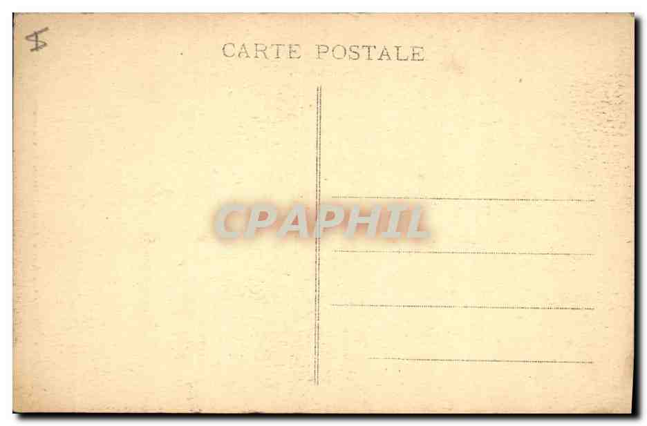 CPA Grotte Grottes Aven Armand Louis Armand devant la colonne ecorbeillee — Rückseite