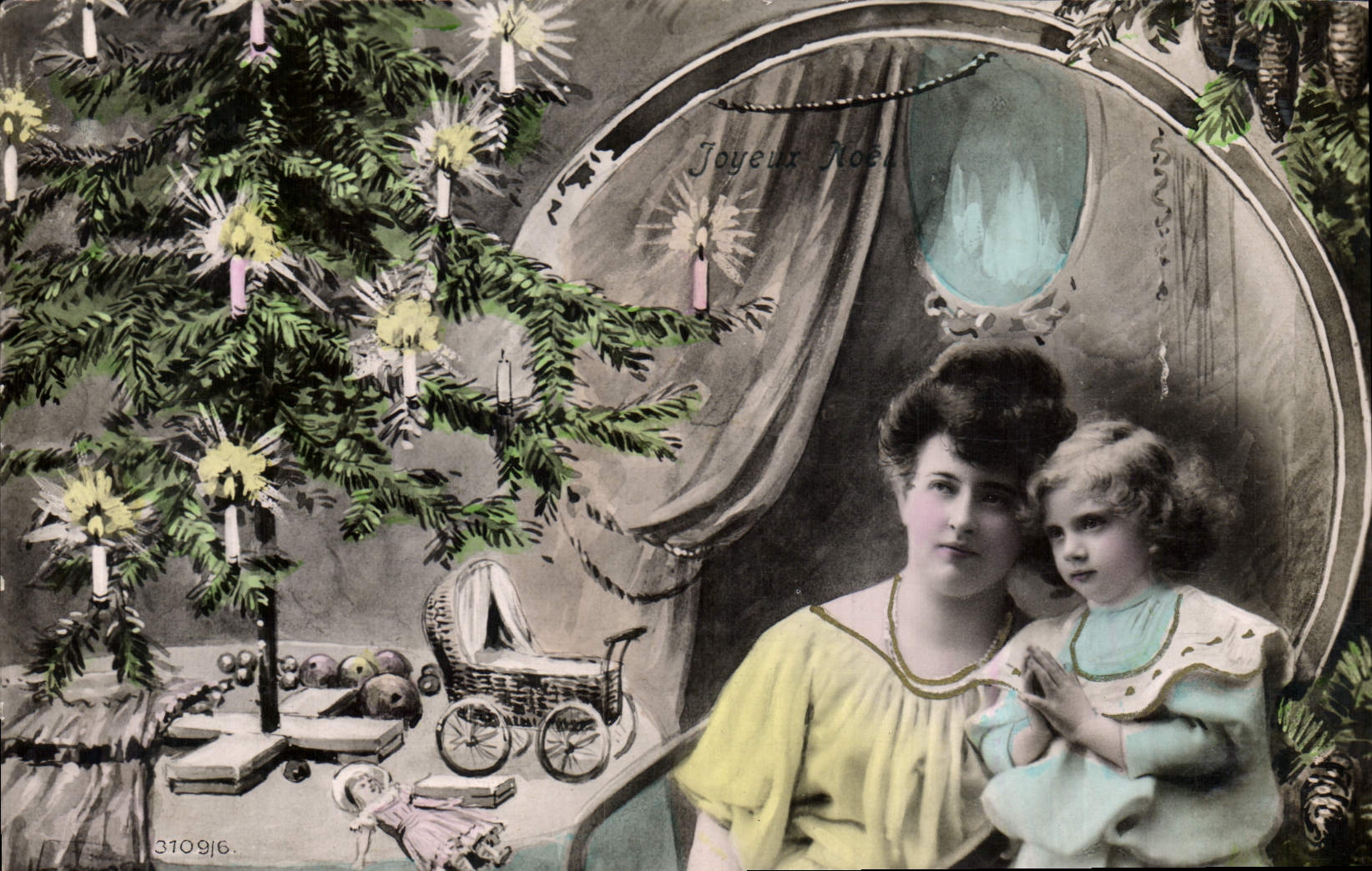 CPA Fantaisie Enfant Poupee Femme 