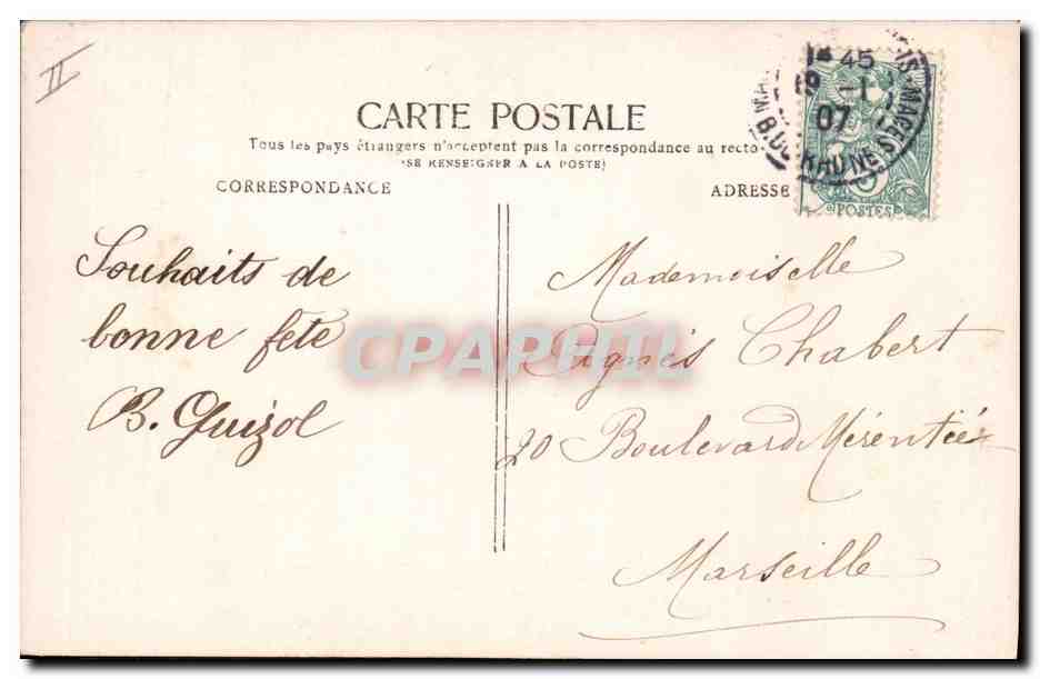 CPA Fantaisie Enfant Poupee  — Rückseite