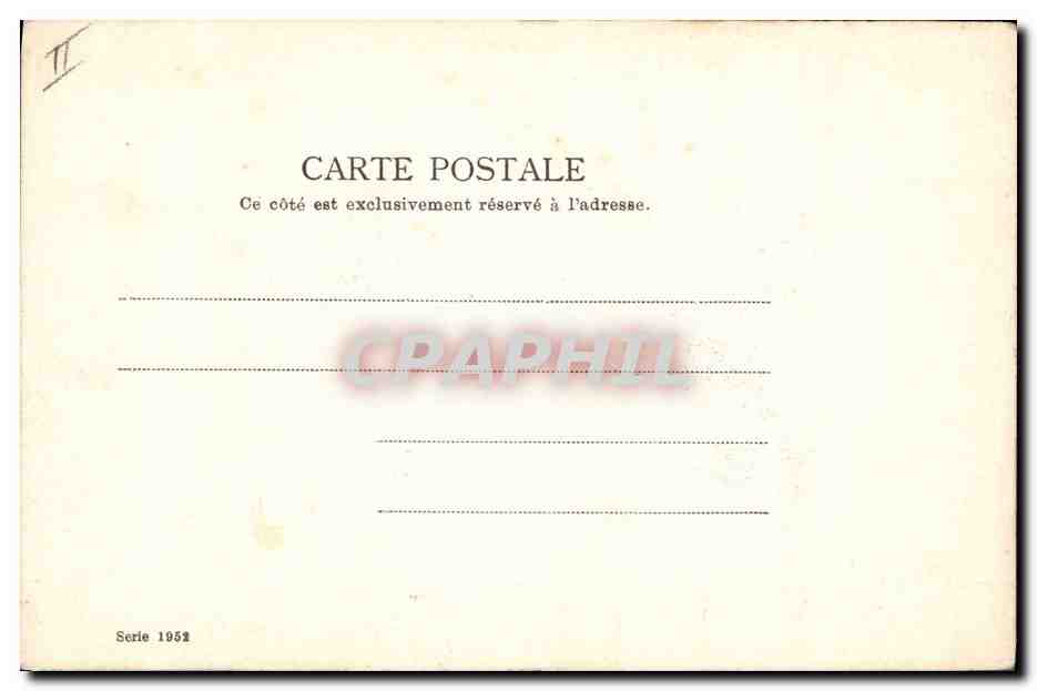 CPA Fantaisie Enfant Poupee  — Rückseite