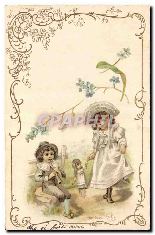 CPA Fantaisie Enfant Poupee 