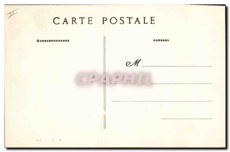 CPA Laon Interieur du Palais de justice  — Rückseite