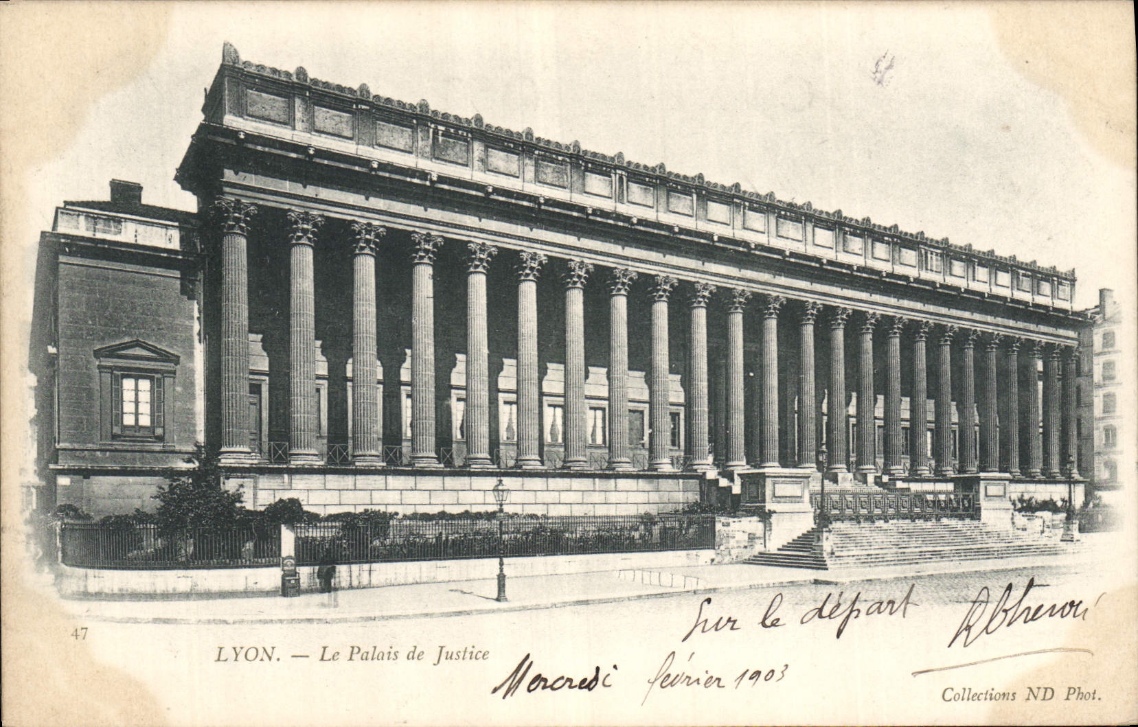 CPA Palais de justice Lyon