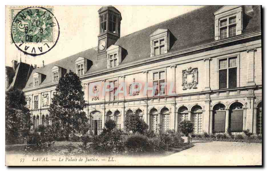 CPA Palais de justice Laval