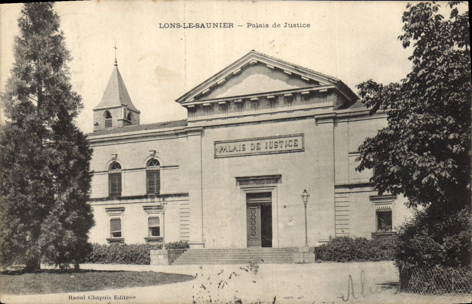 CPA Palais de justice Lons le Saulnier