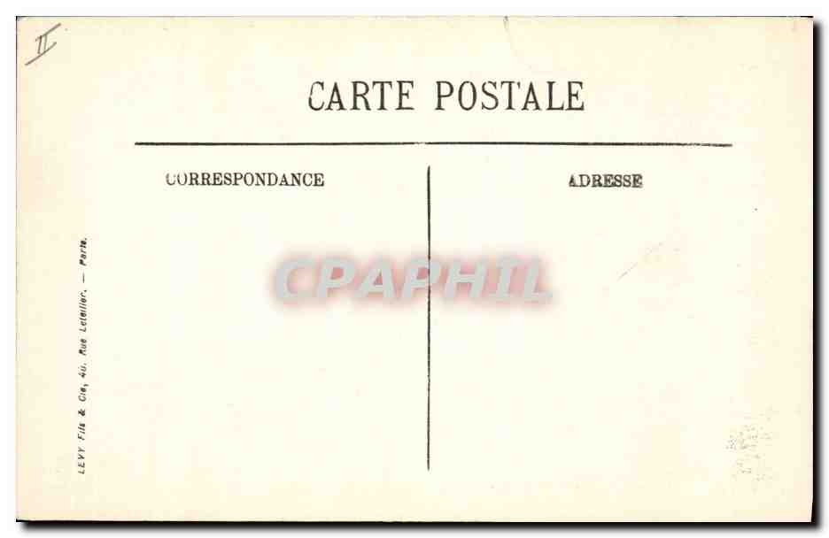 CPA Laval Vue prise du Palais de justice  — Verso