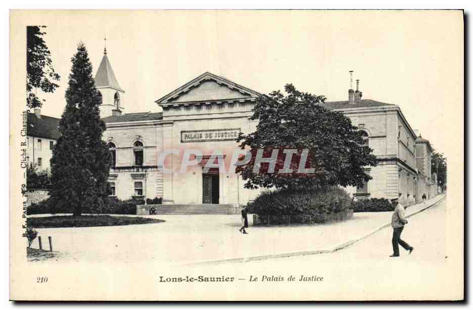 CPA Palais de justice Lons le Saulnier