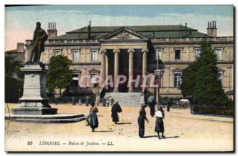 CPA Palais de justice Limoges