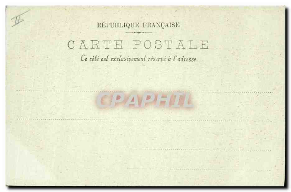 CPA Palais de justice Lille — Verso