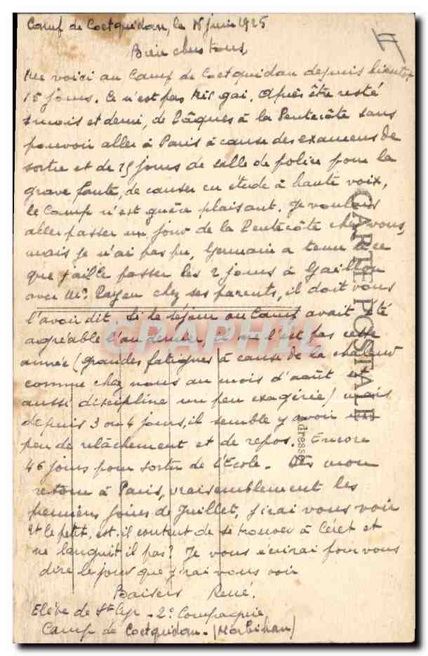 Le Cuirassé DIDIEROT — 774 — Éditeur : W. Van der Beken — Achterkant