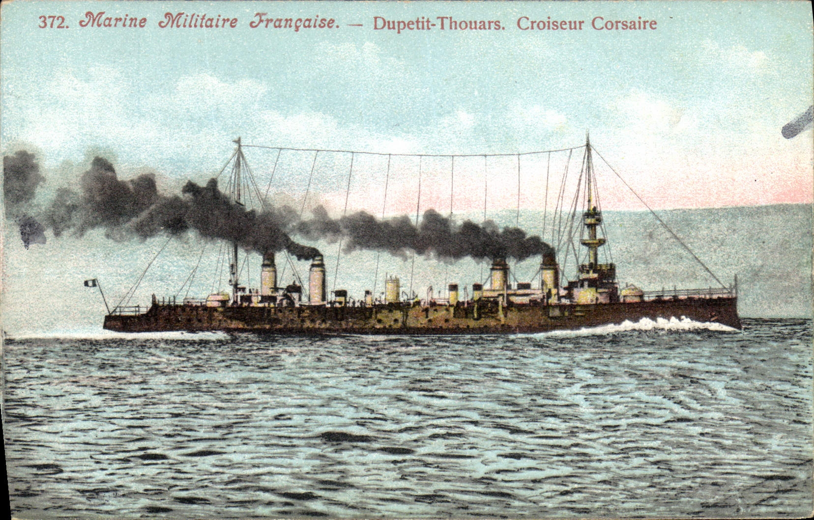 Duperit-Thouars — Croiseur Corsaire — Marine Militaire Française — n°372