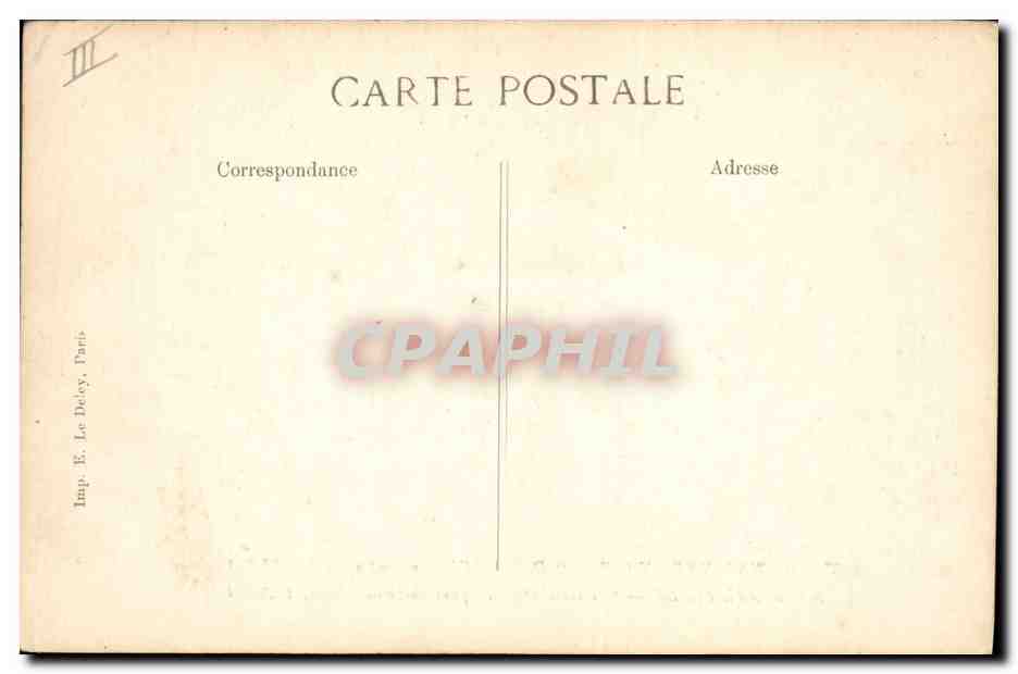 CPA Bateau de guerre Diderot Cuirasse d'escadre  — Verso