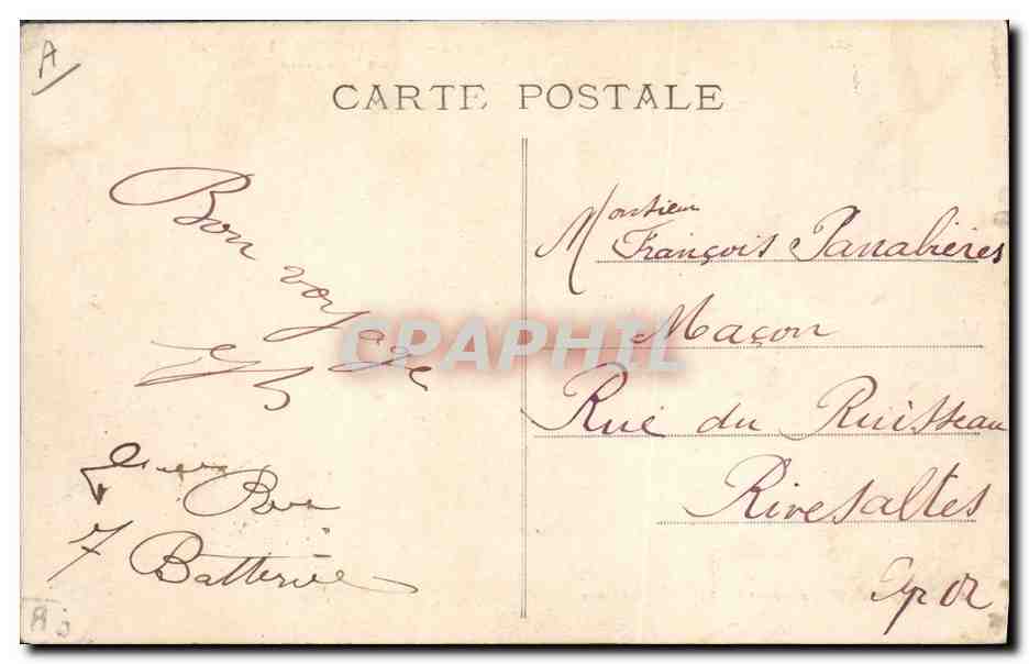 Cherbourg - L'Arsenal - Le "Dupleix" — Verso