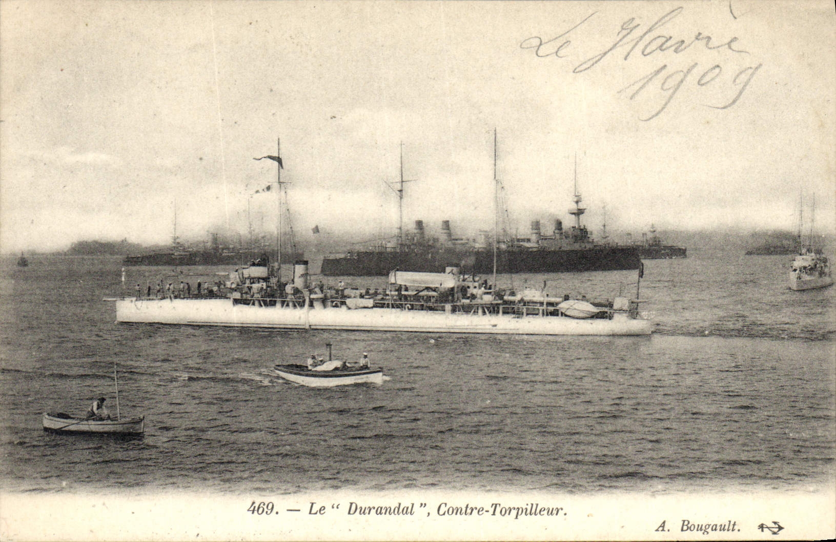 Le "Durandal", Contre-Torpilleur — 4669 — A. Bougault