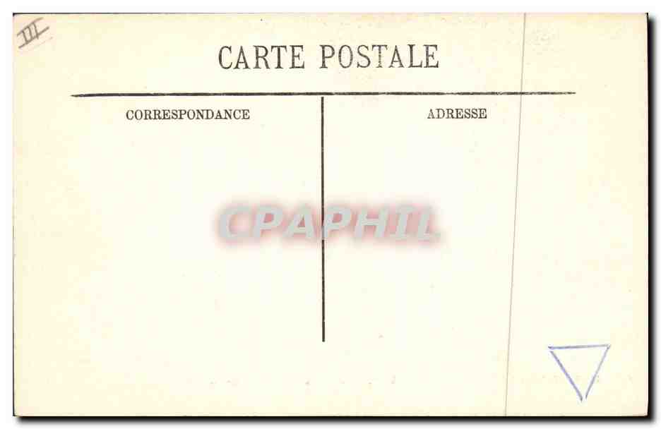 CPA Bateau de guerre Dreadnought Diderot Cuirasse d'escadre — Verso