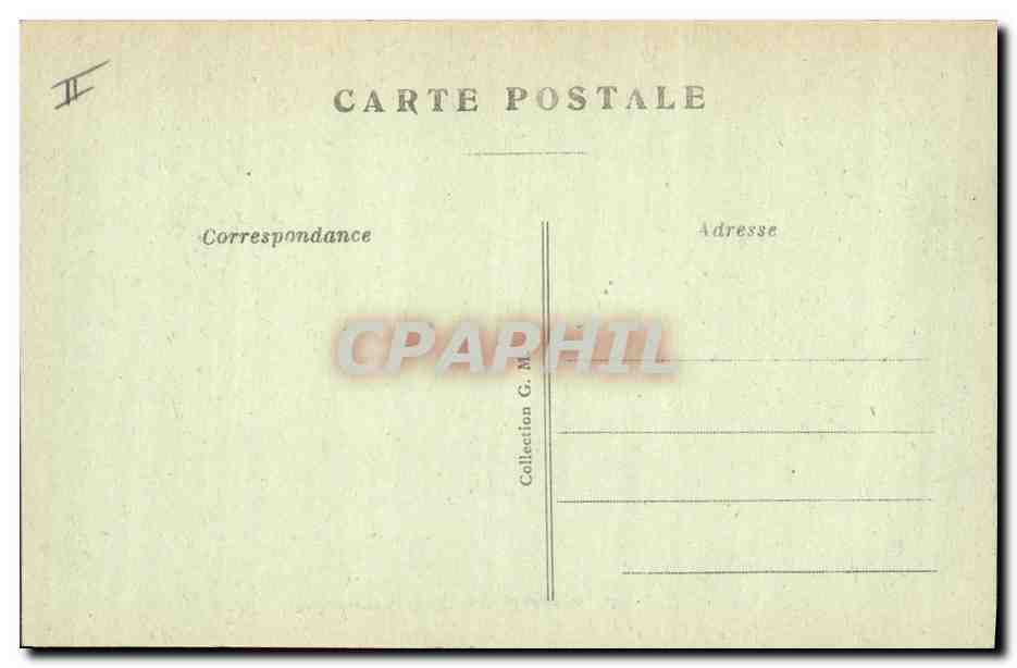 CPA Montlucon Sous Prefecture  — Verso