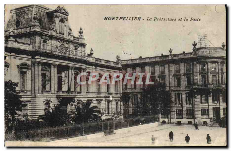 CPA Prefecture et la Poste Montpeller