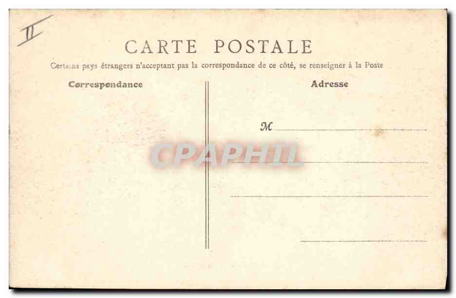 CPA Prefecture Nice — Verso