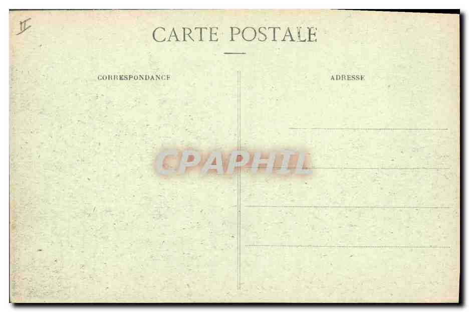 CPA Prefecture Nancy — Verso
