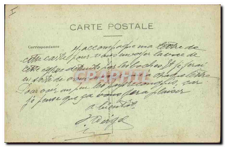 CPA Militaria Vendresse et TRoyon Ruines de l'eglise et des maisons avoisinantes detruites avant leu — Rückseite