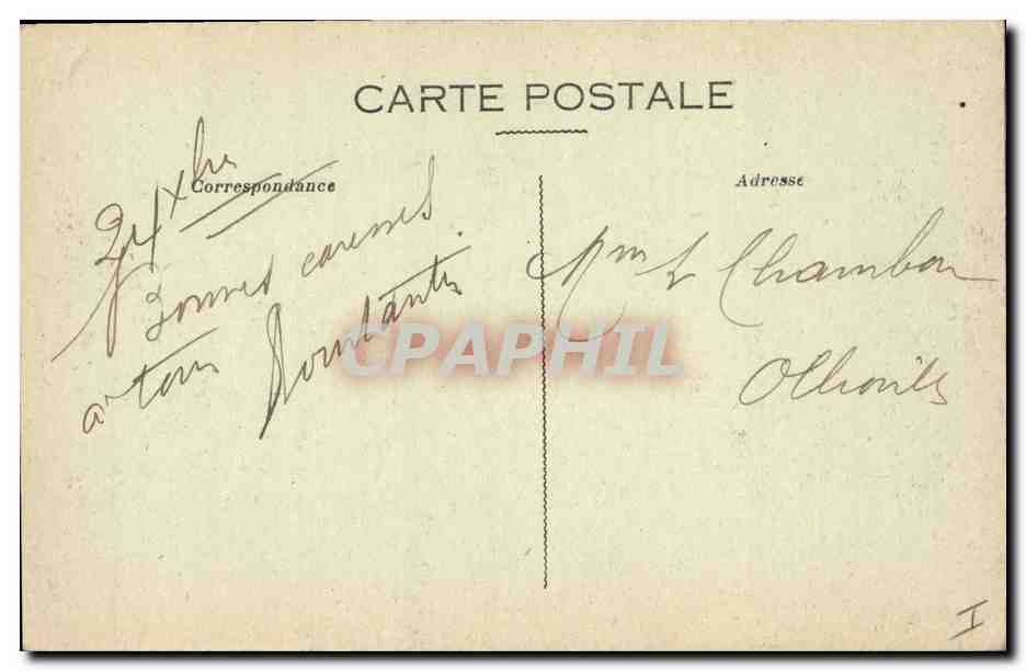 Portail de l'Église à Guzée-sur-Aire — bombardement — Grande Guerre 1914-15-16 — Verso