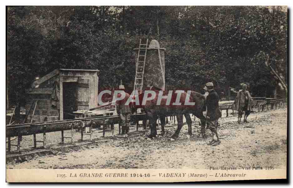 VADENAY (Marne) — L'Abreuvoir — Phot-Express — Vissé Paris 1195