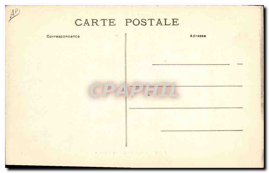 CPA Folklore Vannes Jeunes Bretons — Verso