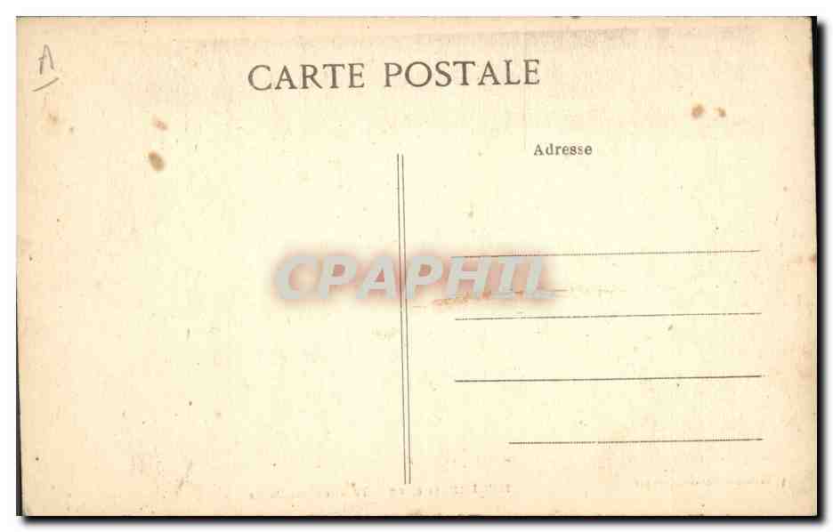 CPA Folklore Douarnenez Toilette d'une mariee Mariage — Verso