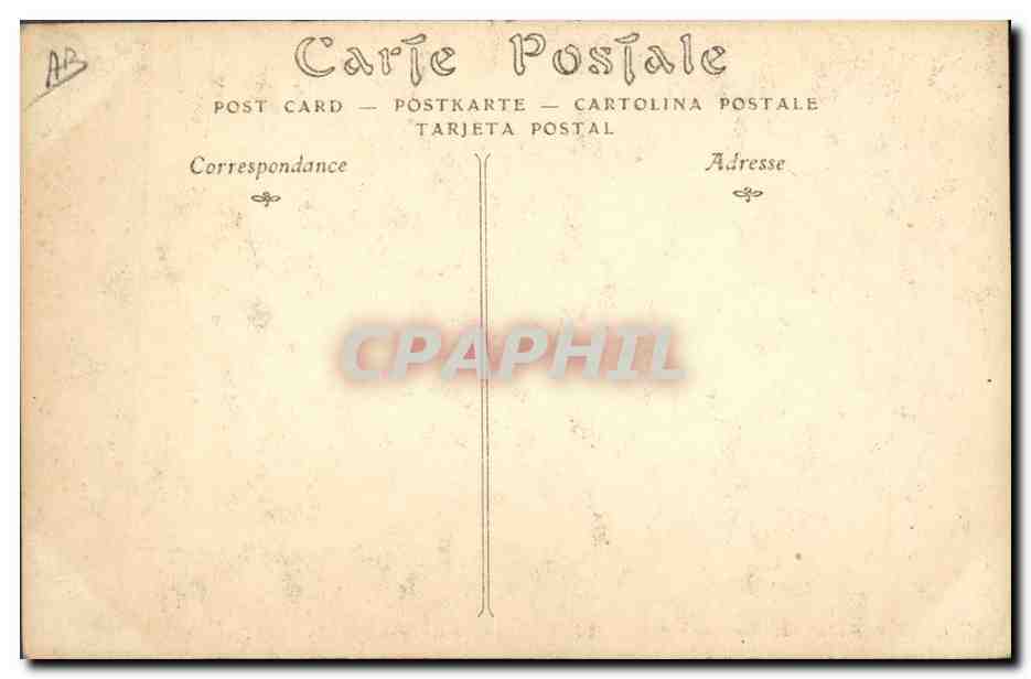 CPA Folklore Noce bretonne au Pays de Cornouailles Groupe de jeunes filles Mariage — Verso