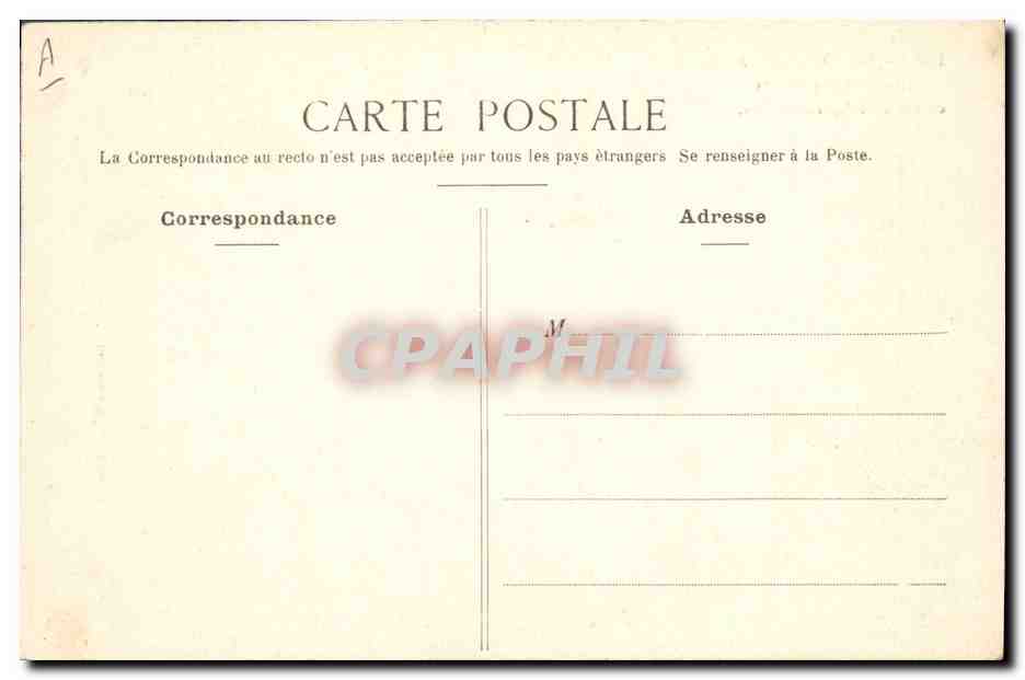 CPA Folklore Salut a la mariee Cornouailles — Verso