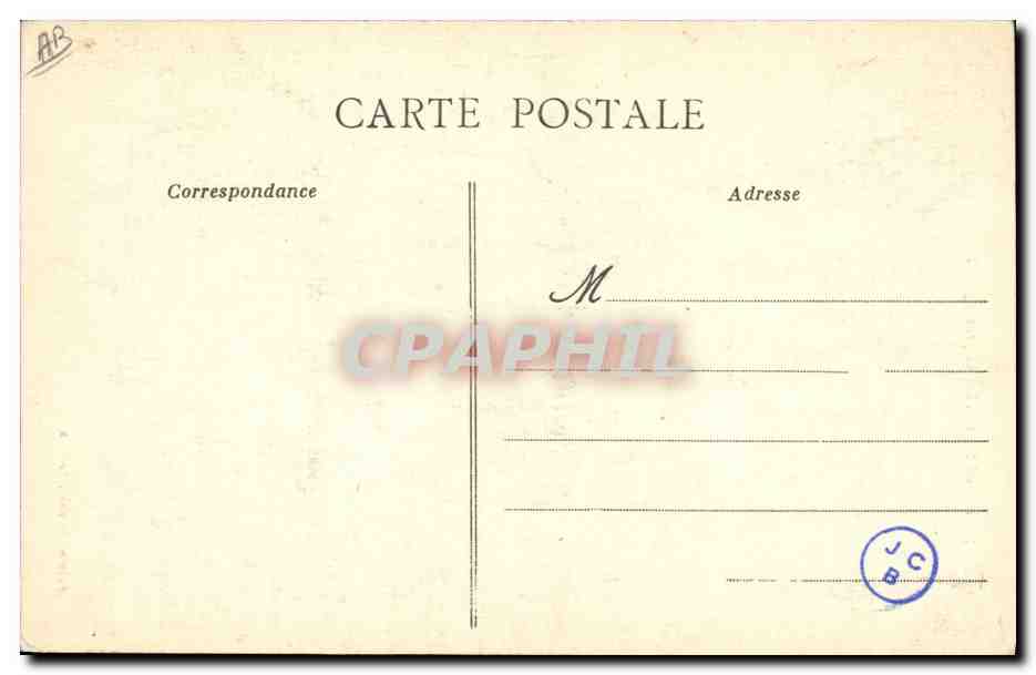 CPA Folklore Bourg de Batz Le grand jour  — Verso