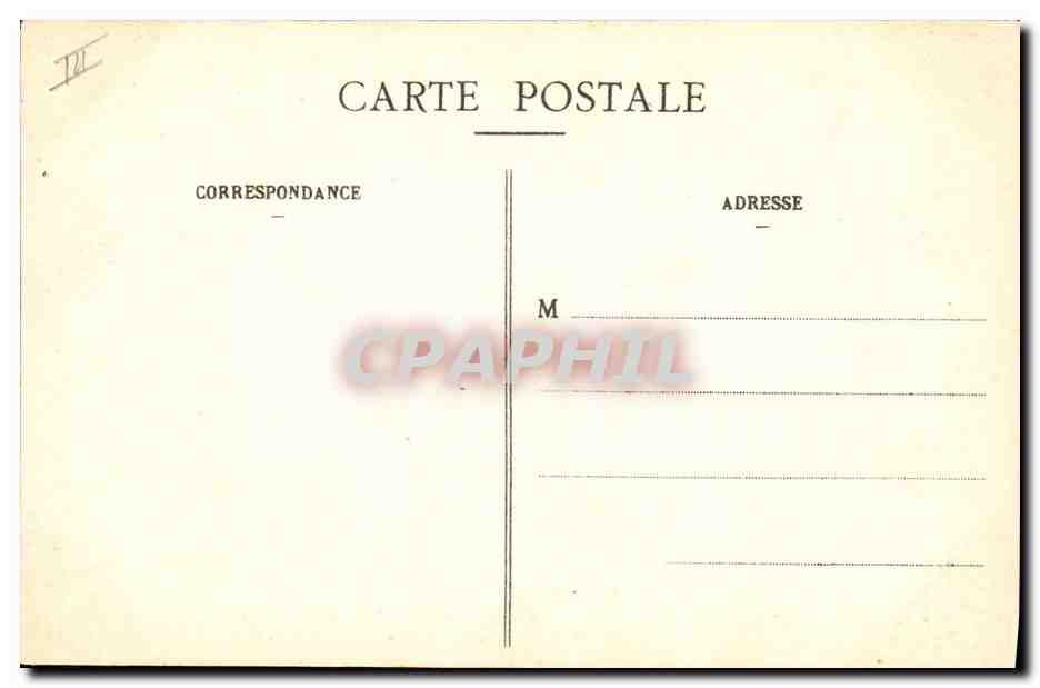 CPA Folklore Les nouvelles de la guerre Une des jeunes filles fait la lecture a haute voix — Verso