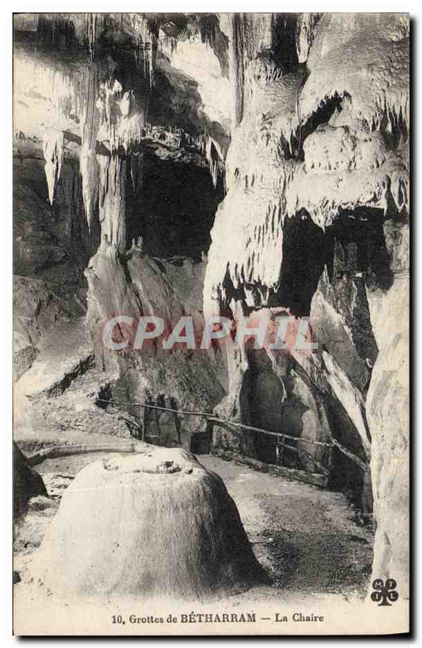 CPA Grotte Grottes de Betharram La chaire