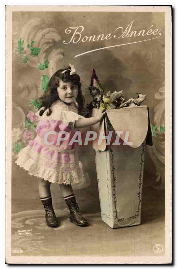 CPA Fantaisie Enfant Poupee 