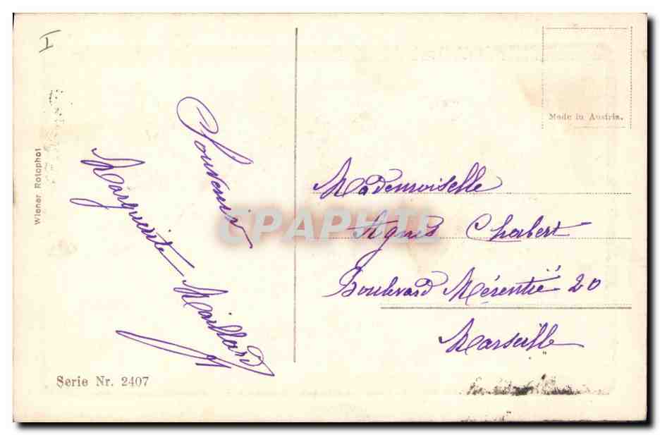 CPA Fantaisie Enfant Poupee Joyeux — Rückseite