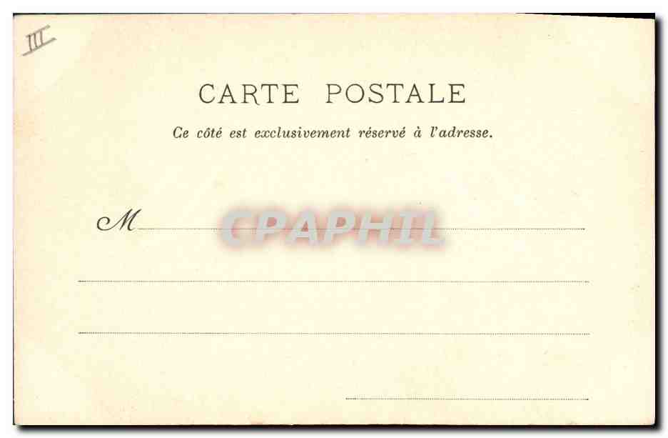 Anwältin — Verlegung des Verfahrens — Cliché A. Movinat, Nancy, n°10 — Rückseite