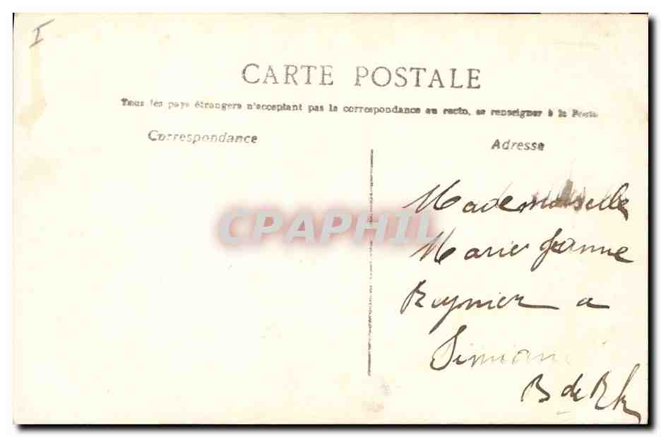 CPA Fantaisie Enfants Noel Poupee  — Rückseite