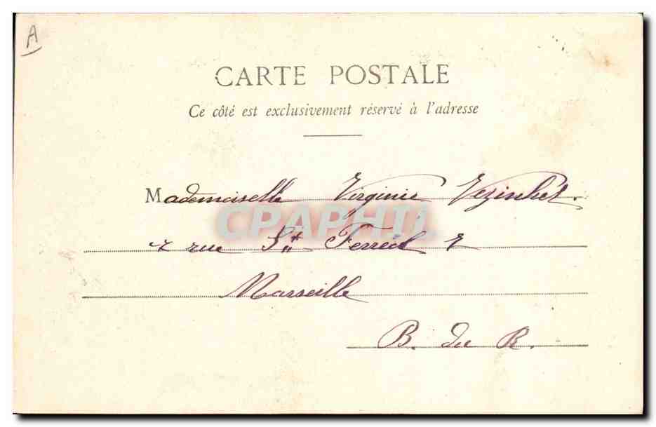 CPA Fantaisie Enfants Poupee La journee de Suzette — Rückseite