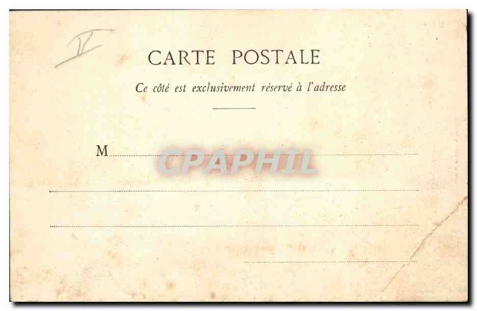 CPA Fantaisie Femme Pioupiou et nourrice Militaria Riposte Poupee  — Rückseite