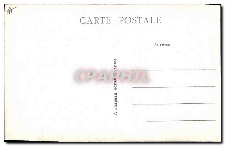 CPA Folklore Maries Bourg de Batz Mariage — Verso